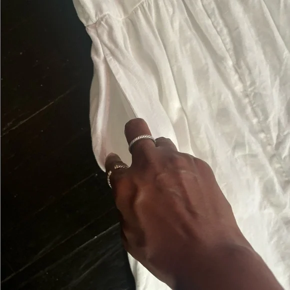 Lands' End White Midi Dress - Picture 5 of 8